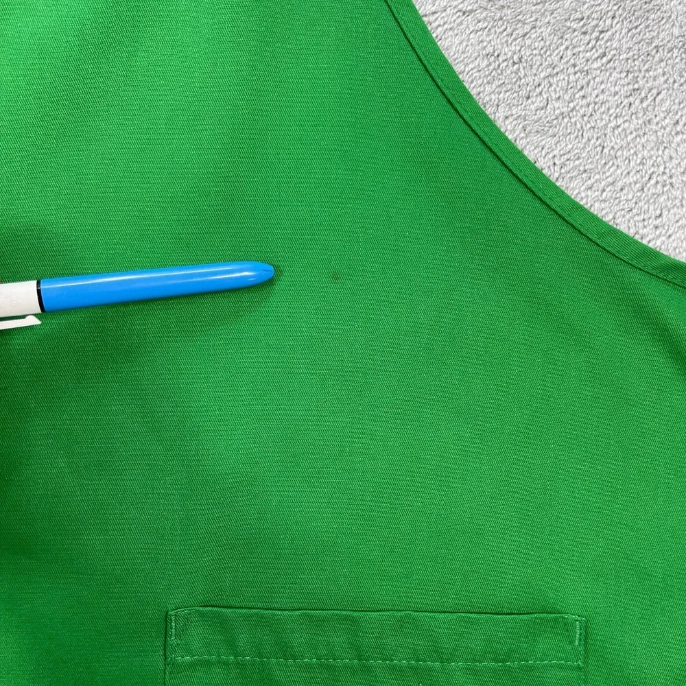 Starbucks Apron Unisex One Size Green Embroidered Siren Logo Bib Two Pockets